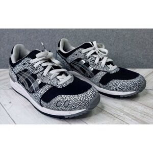 ASICS Men's Black & White Speckled Athletic Sneakers